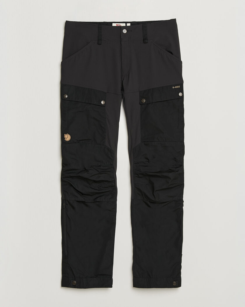 Fjällräven Keb Trousers Black – Black