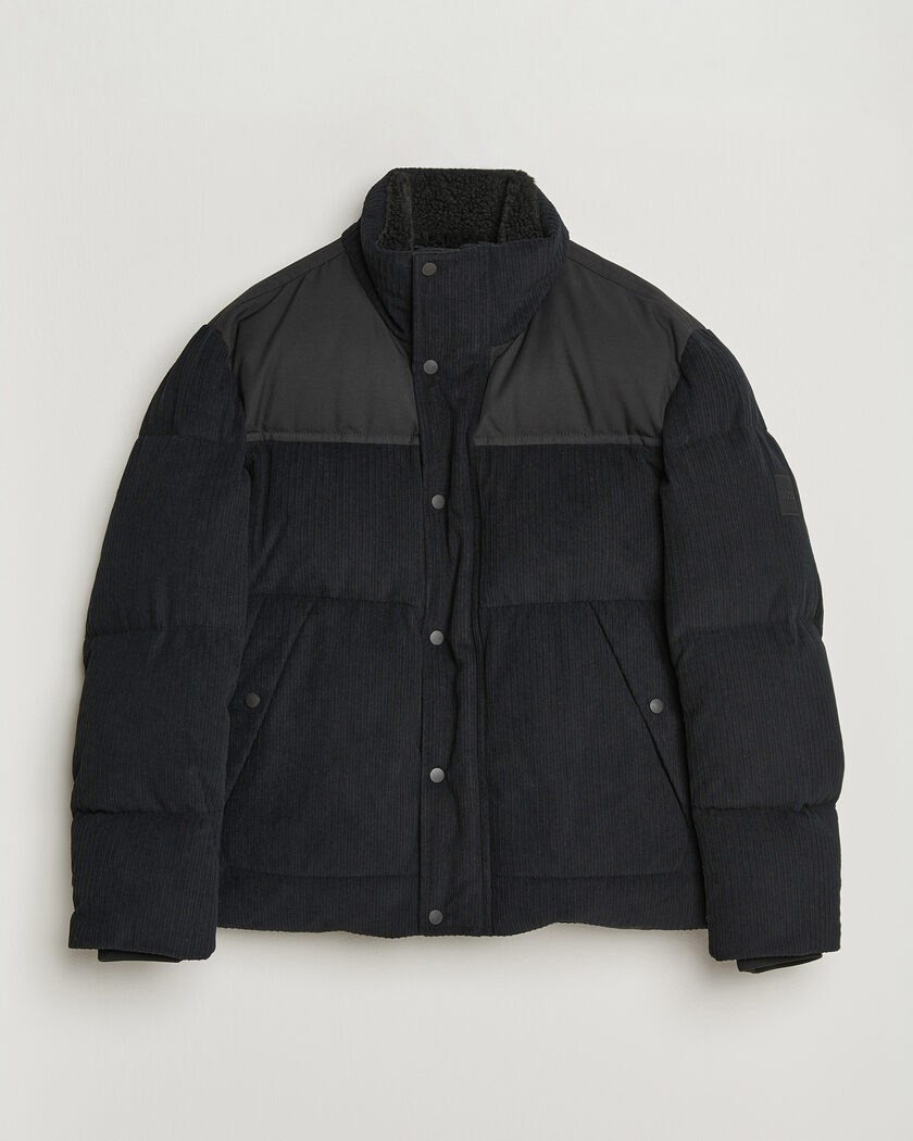 BOSS ORANGE Ocord Corduroy Jacket Black – Black