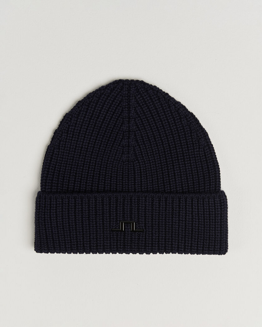 J.Lindeberg Merino Beanie JL Navy – Blue
