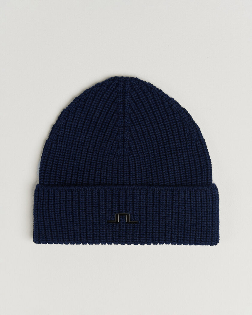 J.Lindeberg Merino Beanie JL Navy – Blue