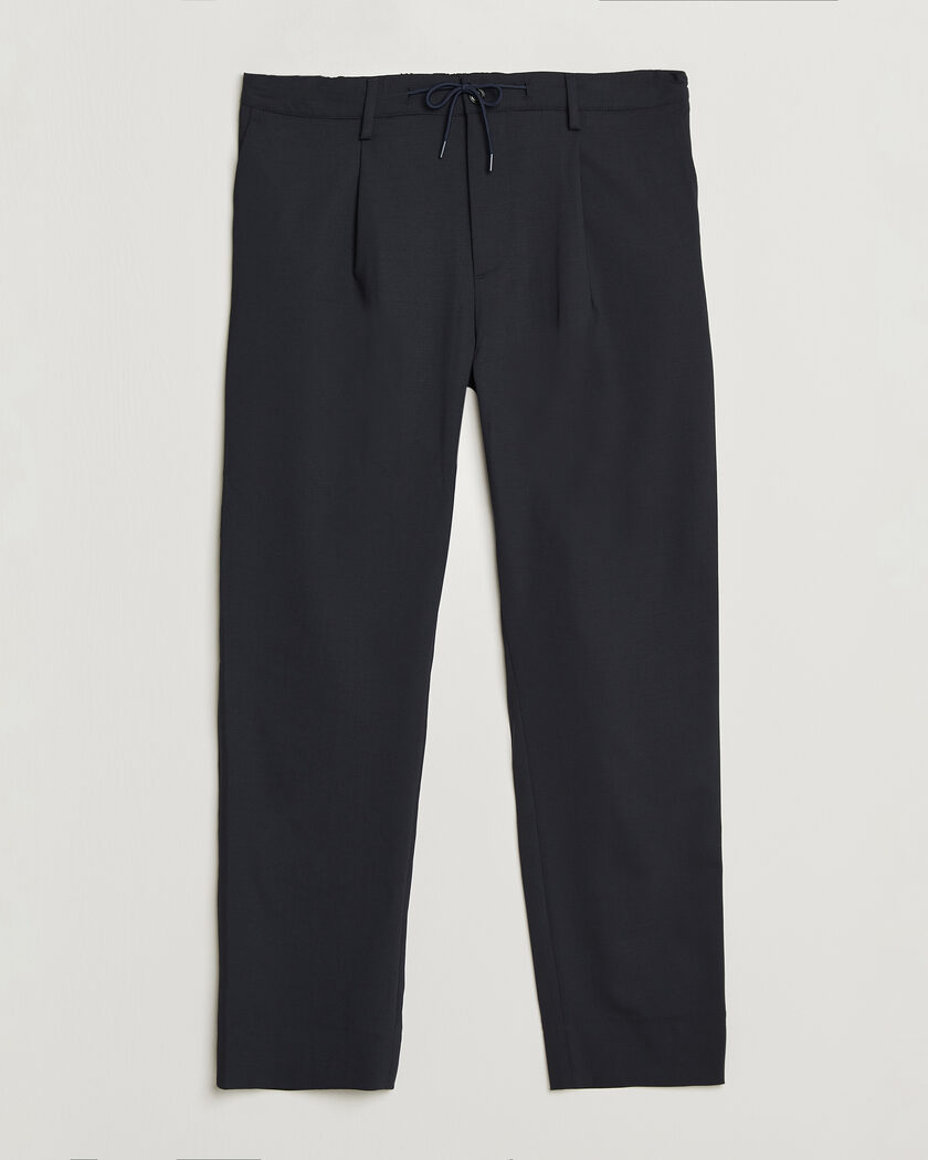 J.Lindeberg Harris Stretch Wool Pants JL Navy – Blue