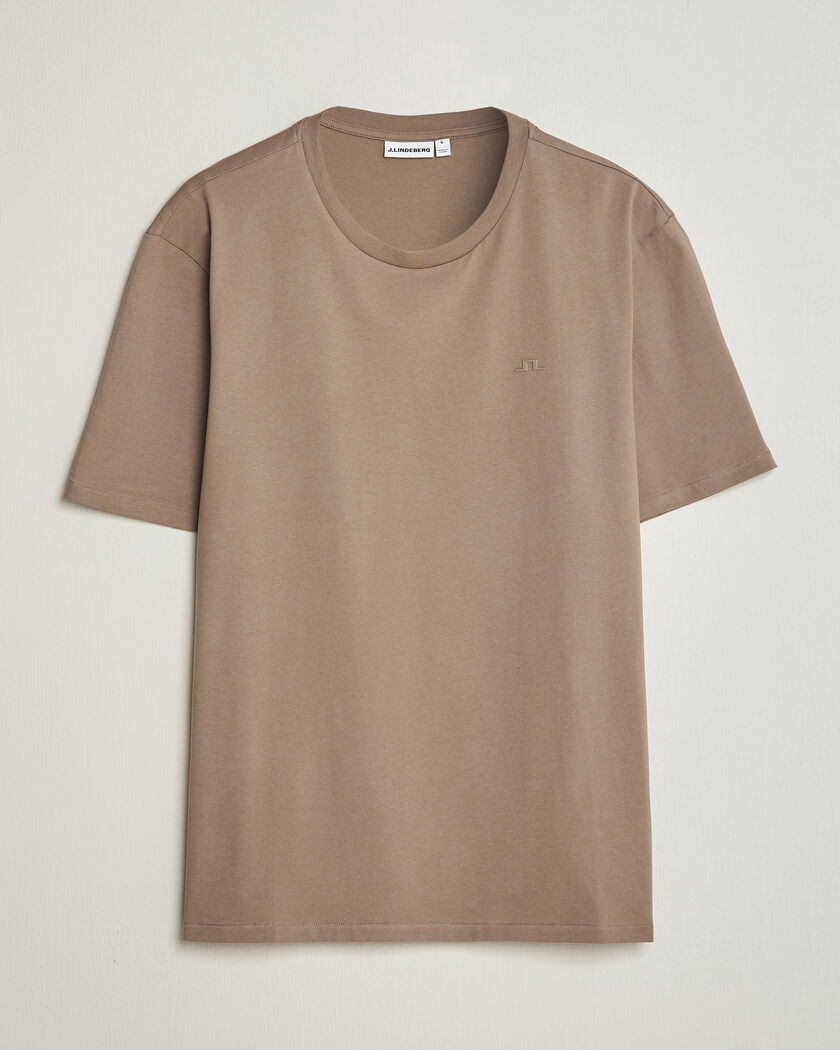 J.Lindeberg Alpha Crew Neck T-Shirt Brindle – Green