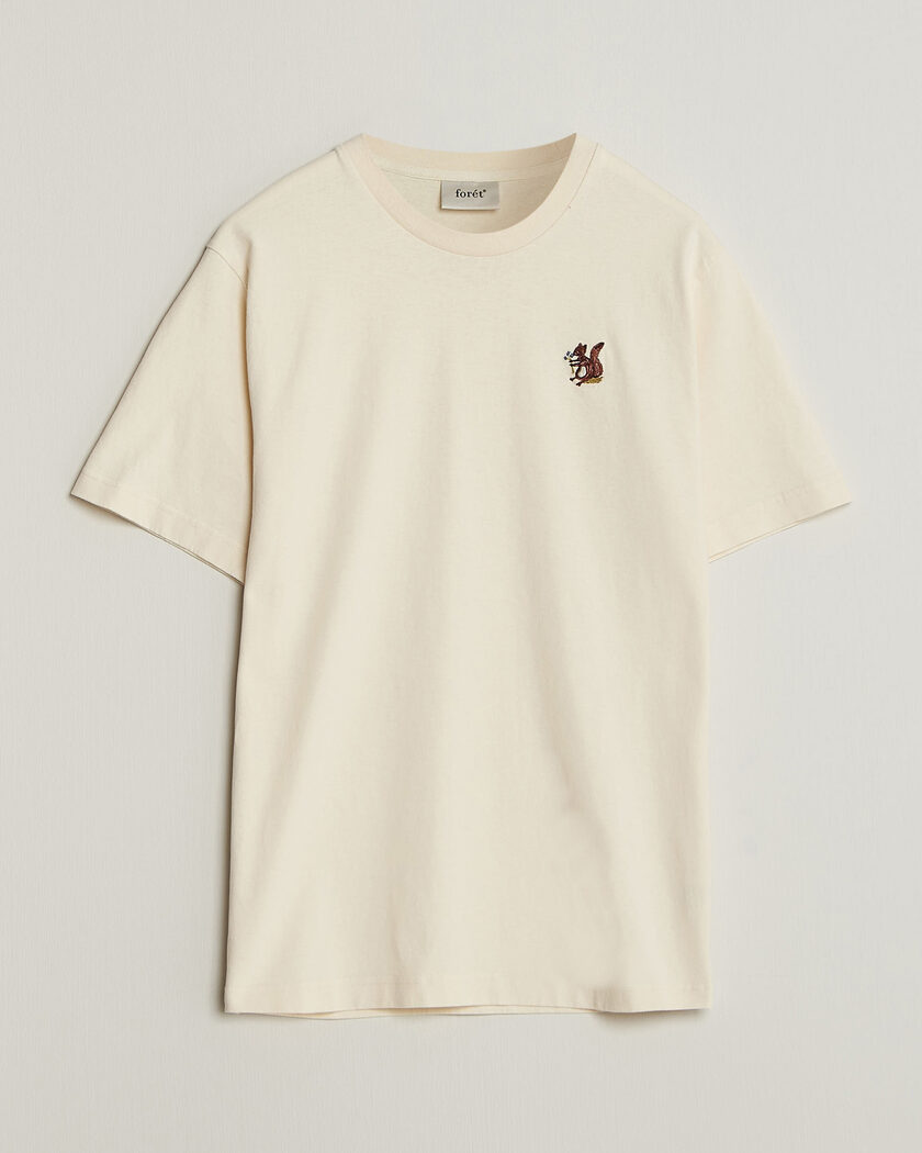 Forét Acorn T-Shirt Cloud – White