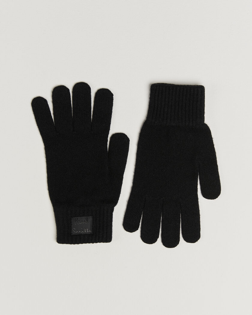 Paul Smith Cashmere Glove Black – Black