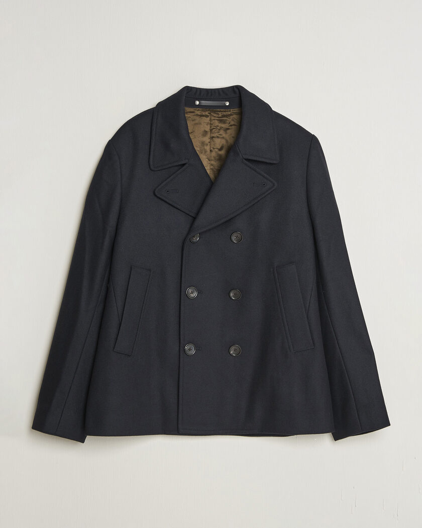 PS Paul Smith Wool Peacoat Navy – Blue