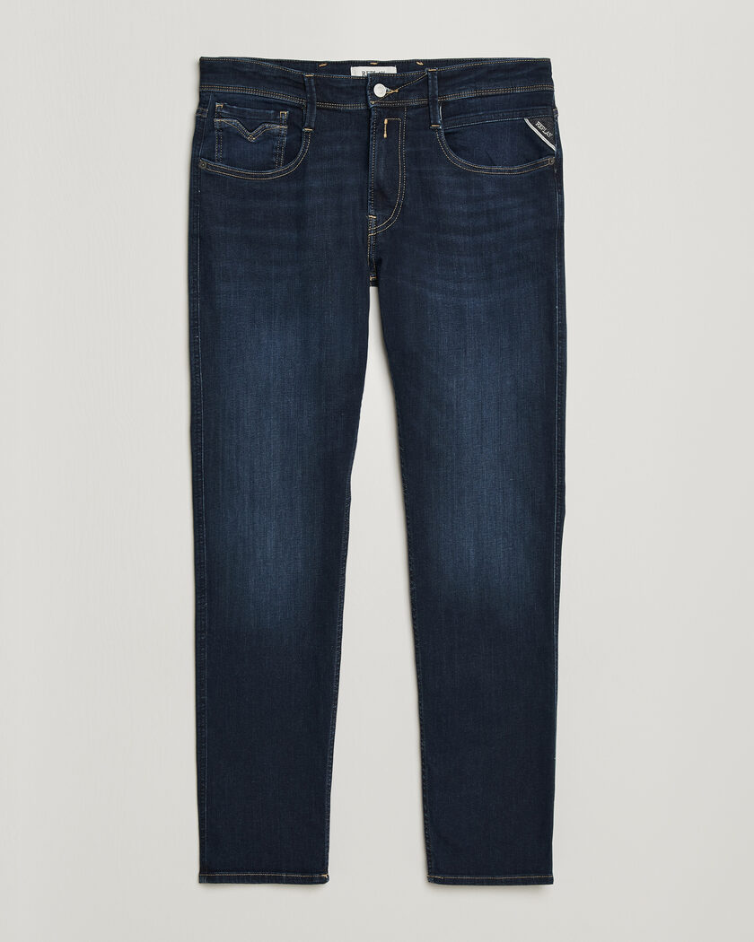 Replay Anbass Powerstretch Jeans Dark Blue – Blue