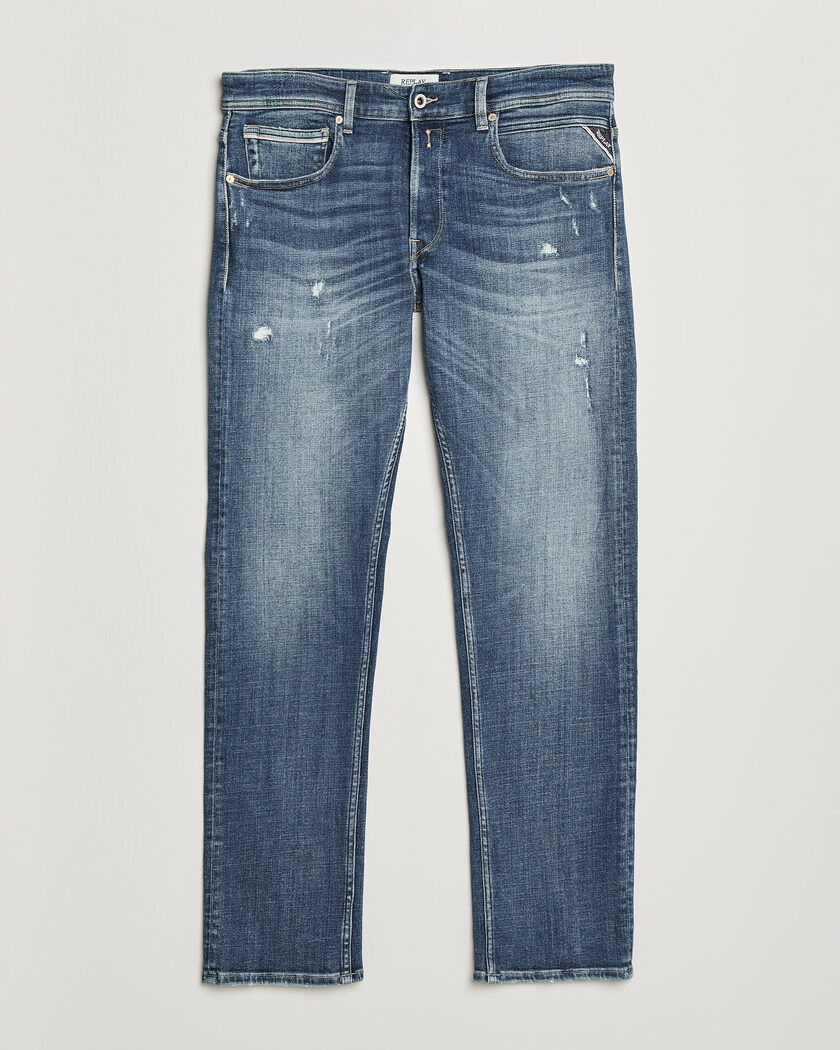 Replay Grover 10 Years Wash Jeans Light Blue – Blue