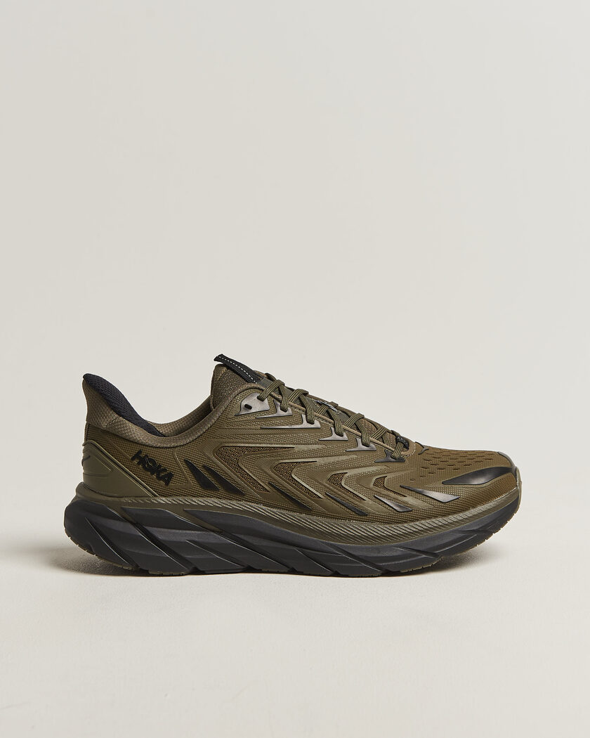 Hoka Clifton UTL Antique Olive/Black – Green