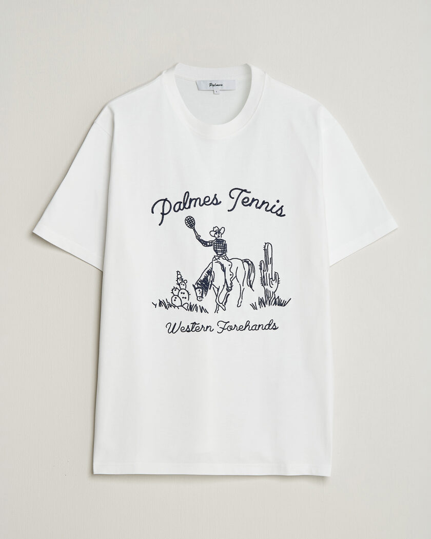 Palmes Western T-Shirt White – White