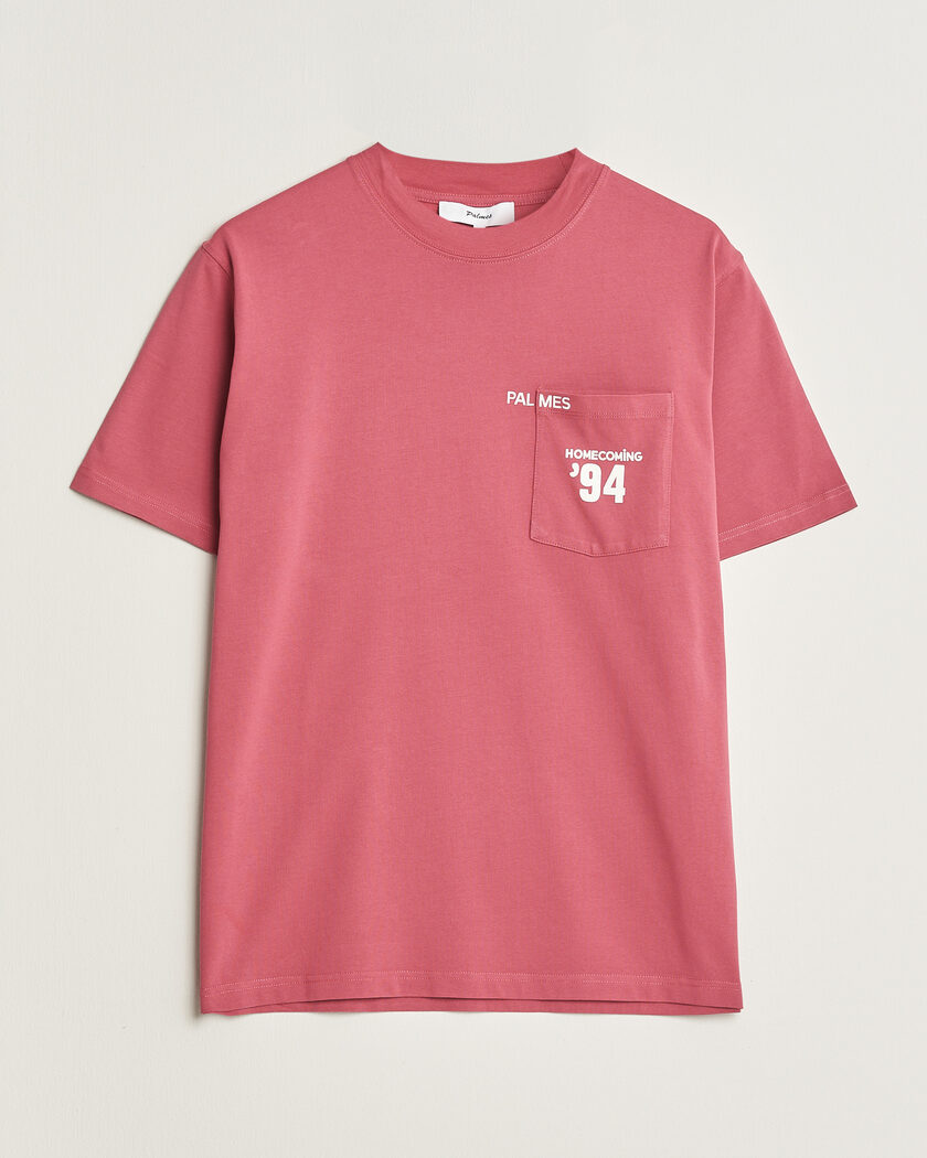 Palmes Forever Pocket T-Shirt Red – Red