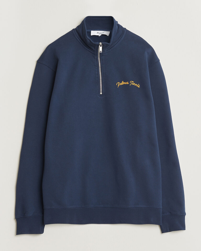 Palmes Western Zip Jacket Navy – Blue