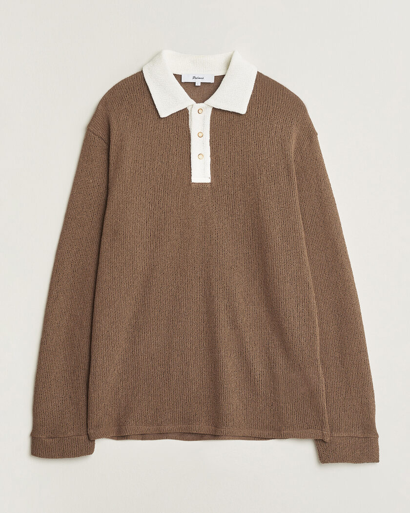 Palmes Knitted Rugby Brown – Brown
