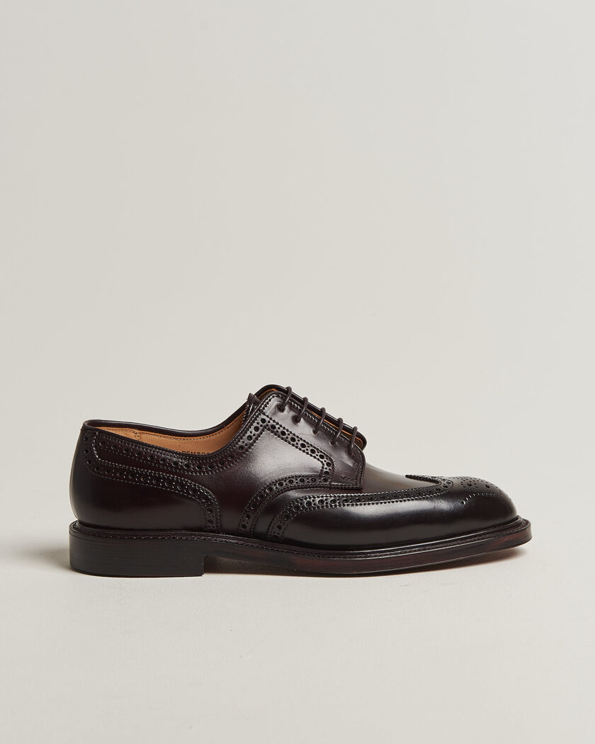 Crockett & Jones Pembroke Burgundy Shell Cordovan – Brown