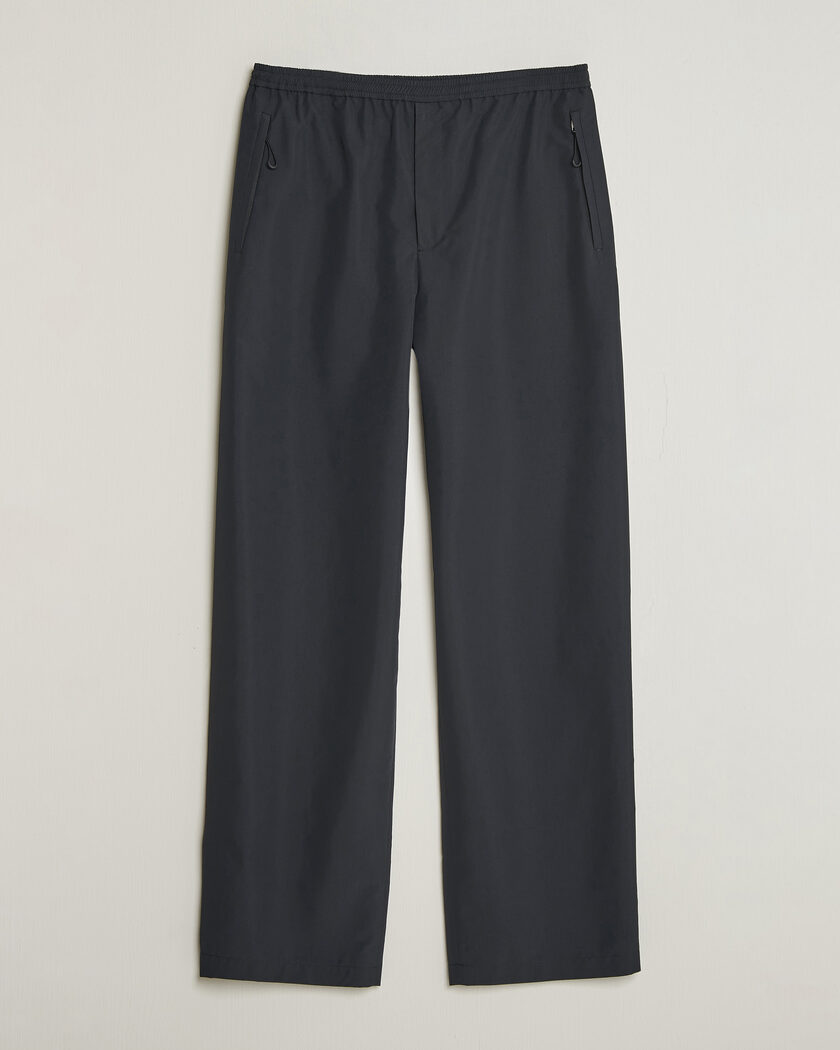 Jil Sander Drawstring Trousers Black – Black