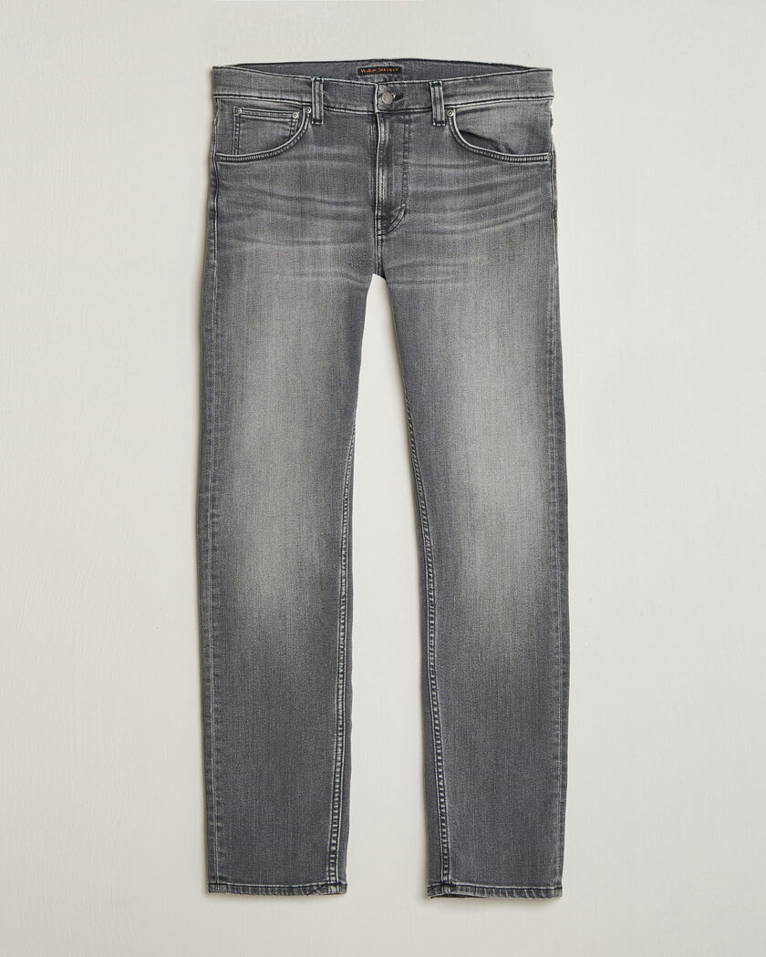 Nudie Jeans Lean Dean Jeans Grey Wave – Grey