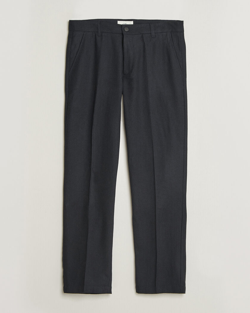 LES DEUX Wool Reg Suit Pants Dark Navy – Blue