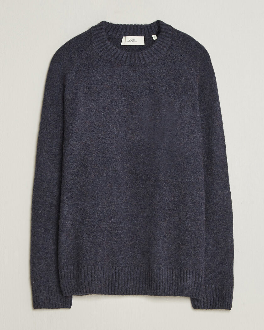 LES DEUX Soft Roundneck Knit Dark Navy – Blue