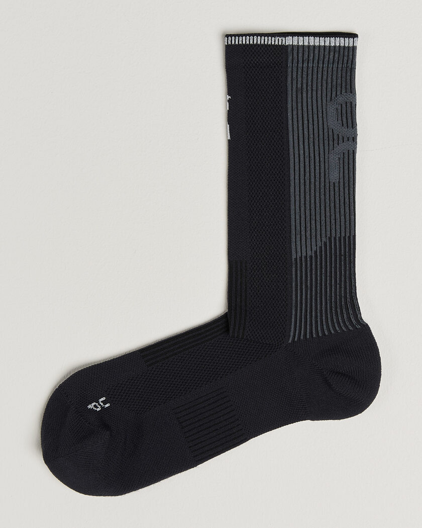 On Performance Run Sock High Black – Black
