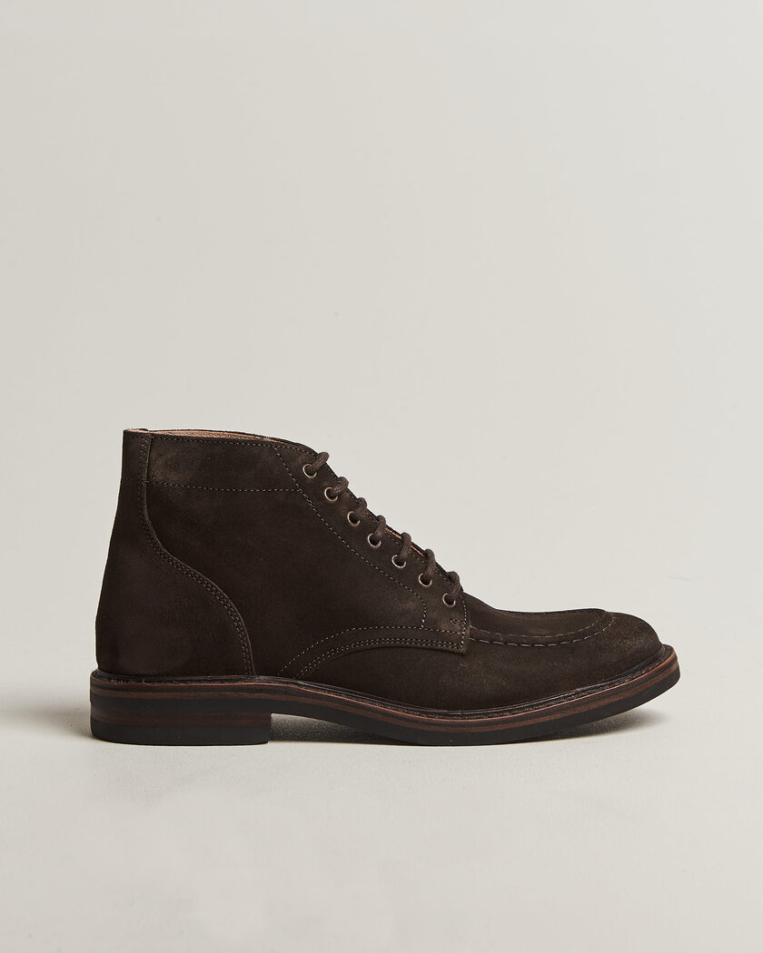 Astorflex Nuvoflex Dainite Lace Up Boot Dark Brown Suede – Brown