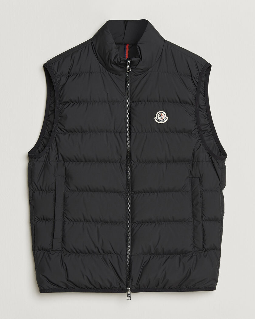 Moncler Contrin Down Vest Black – Black