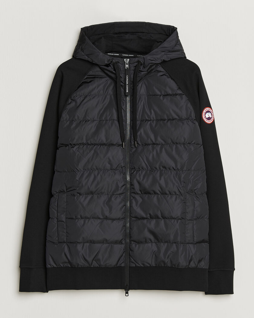 Canada Goose Hybridge Huron Full Zip Hoody Black – Black