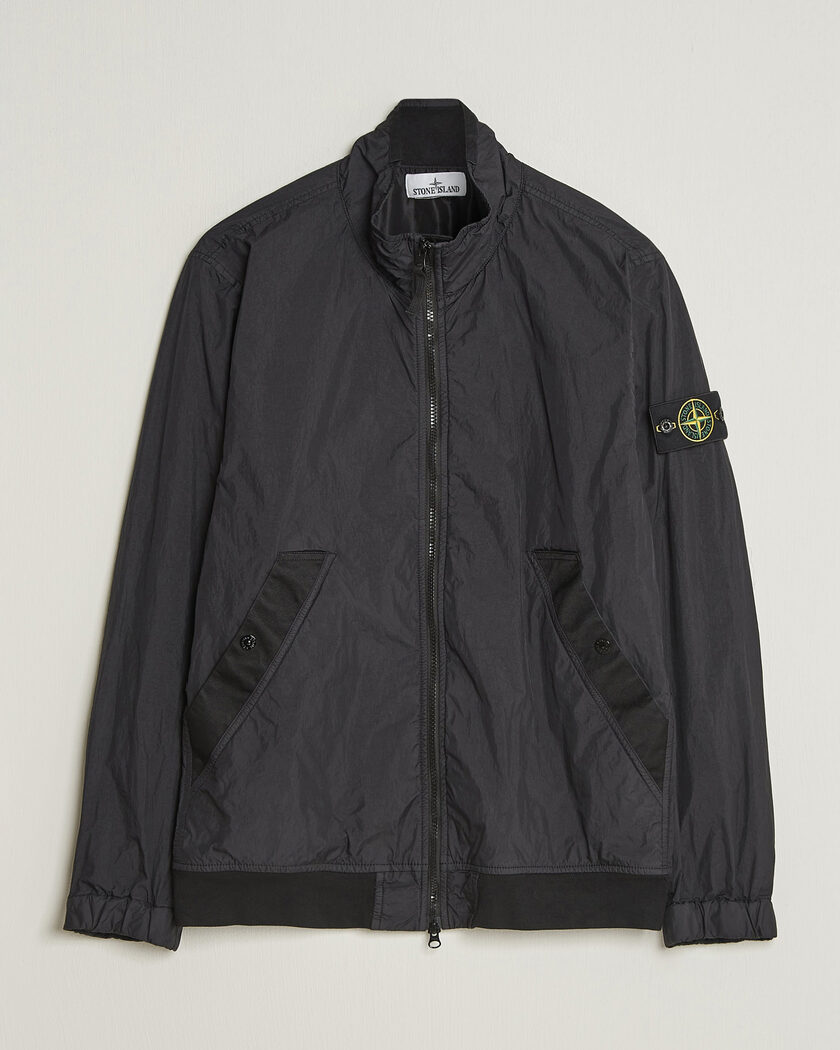 Stone Island Crinkle Reps Jacket Black – Black