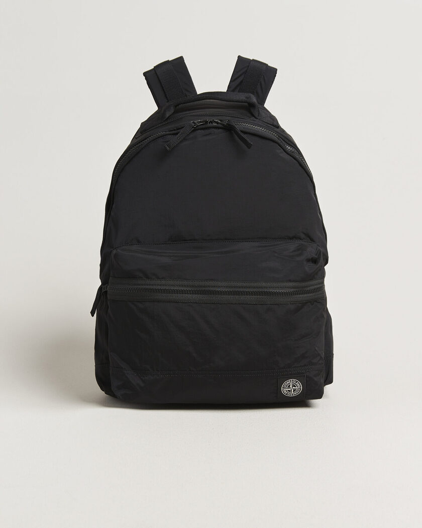 Stone Island Nylon Metal Backpack Black – Black