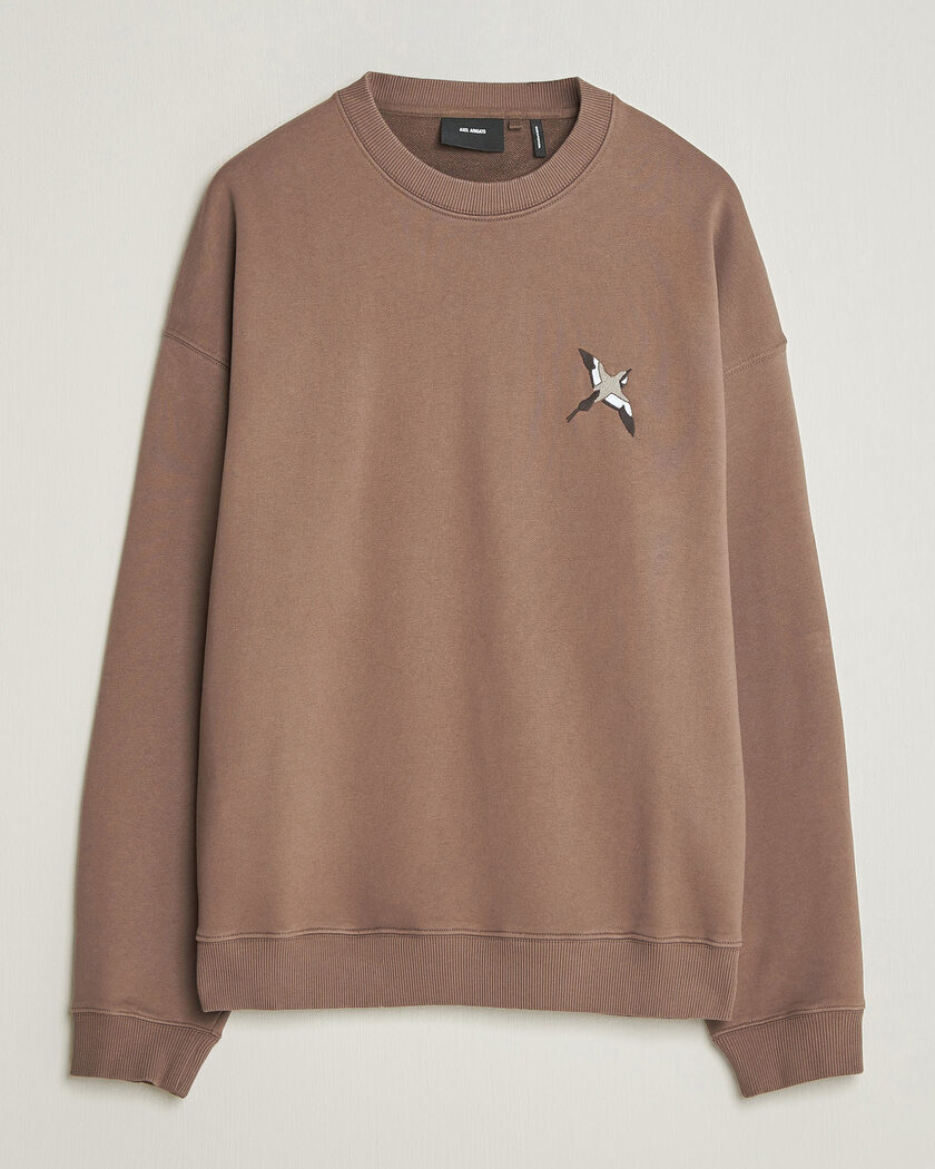 Axel Arigato Micro Bee Bird Sweatshirt Coffee Brown – Brown