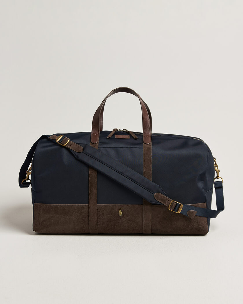 Polo Ralph Lauren Duffle Bag Newport Navy/Brown – Blue
