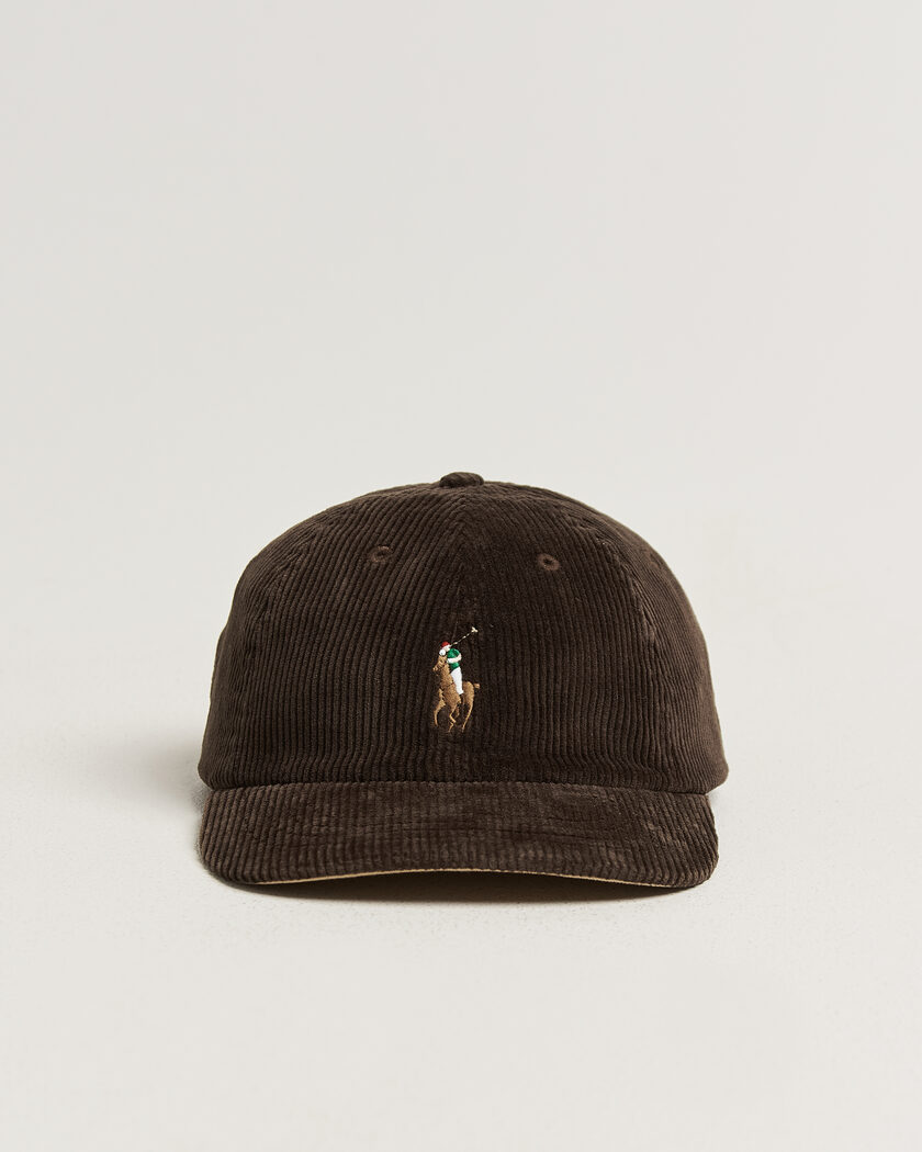 Polo Ralph Lauren Corduroy Cap Dark Beech – Brown