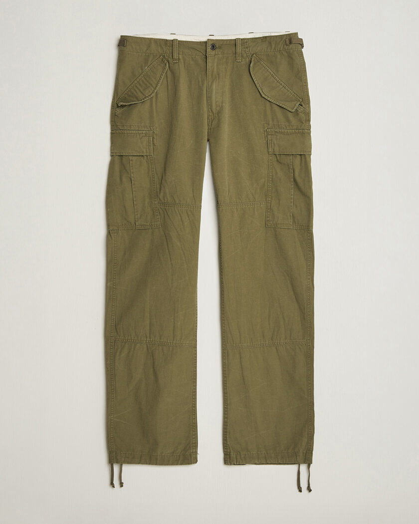 Polo Ralph Lauren Rustic Canvas Cargo Pants Outdoors Olive – Green