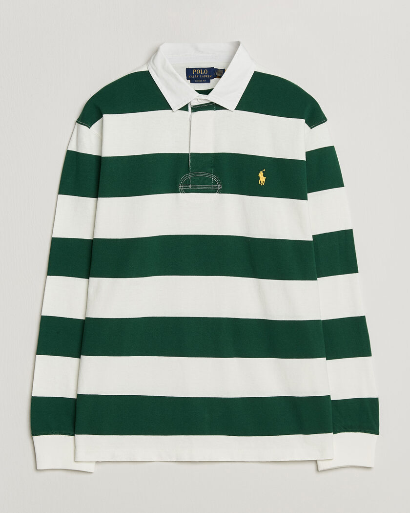 Polo Ralph Lauren Striped Jersey Rugger Cream/Forest – Multi-colour