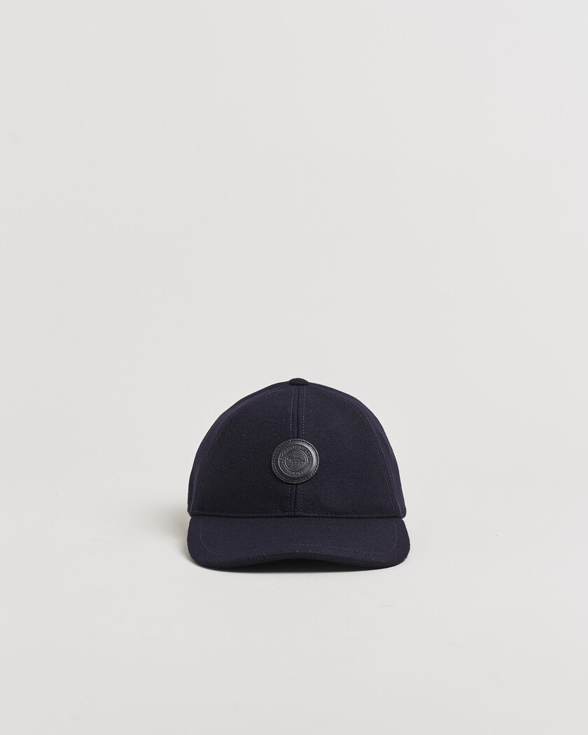Tiger of Sweden Hent Wool/Cashmere Cap Light Ink – Blue