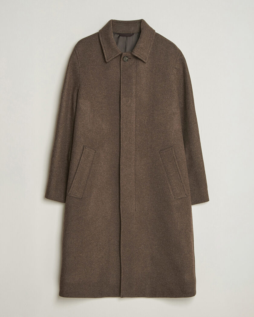 Tiger of Sweden Carlton Wool Coat Dusty Brown – Brown