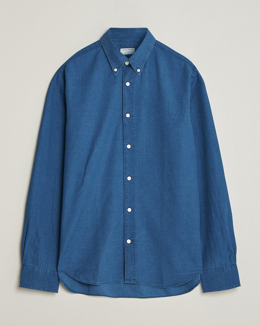 Tiger of Sweden Bjorn Denim Shirt Blue – Blue