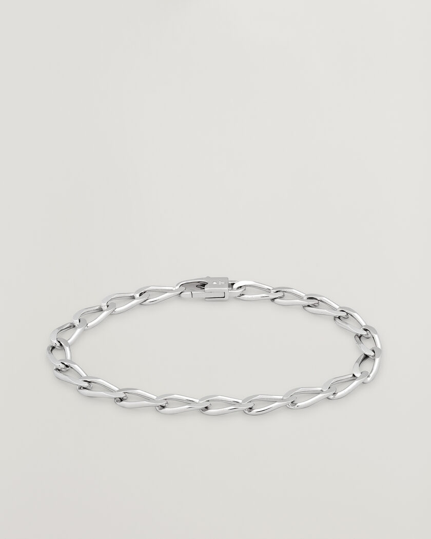 Tom Wood Anker Chain Bracelet Silver at CareOfCarl.com