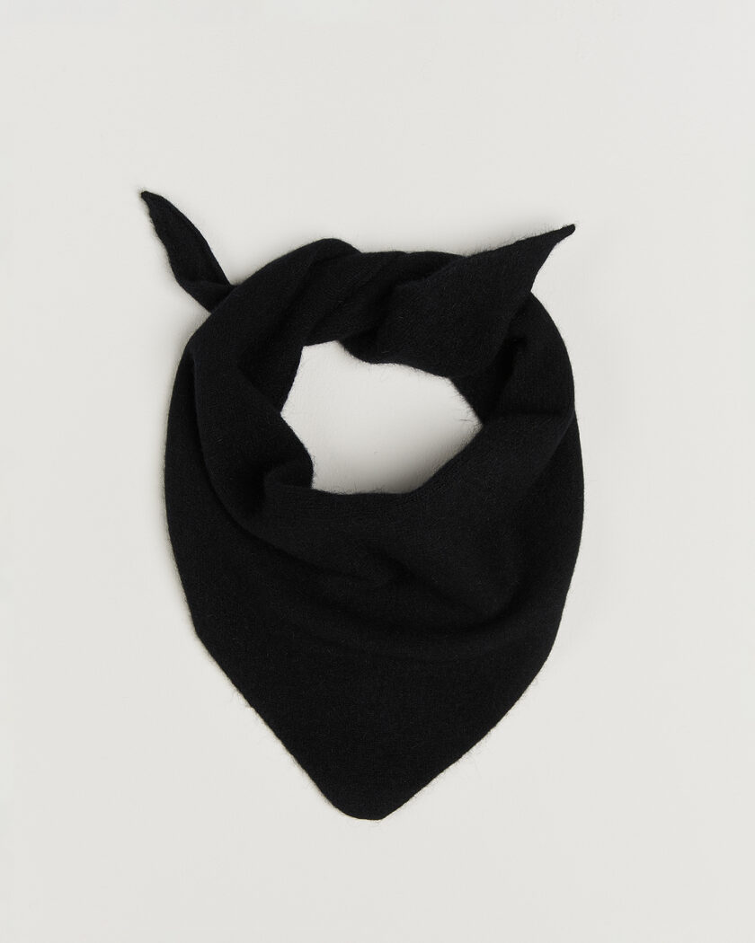 Le Bonnet Lambswool/Caregora Bandana Onyx – Black