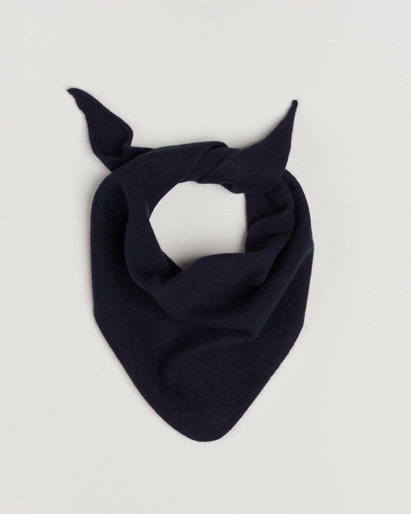 Le Bonnet Lambswool/Caregora Bandana Midnight – Blue