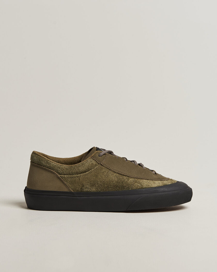 Stone Island Low Top Suede Sneaker Military Green – Green