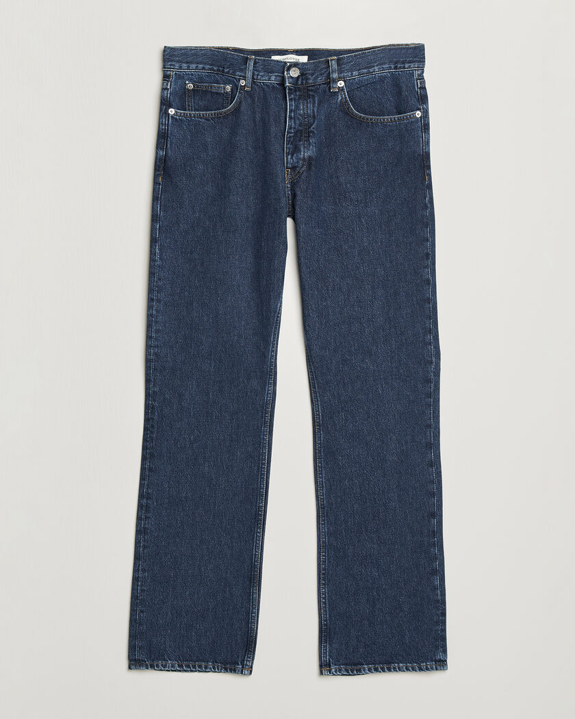 Sunflower Low Straight Jeans Blue Wash – Blue