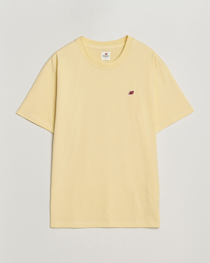 New Balance Made In US & UK New Balance Made in Made In USA Core T-Shirt Alabaster – Yellow