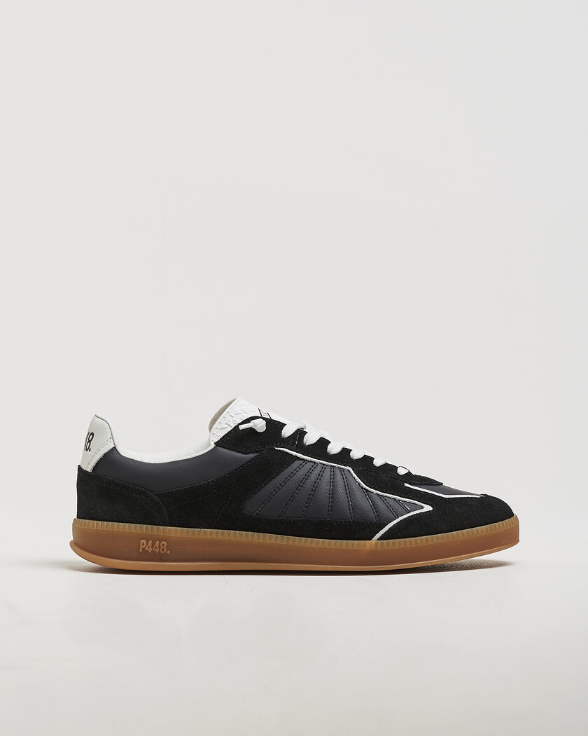 P448 Marte Leather/Suede Sneaker Black – Black