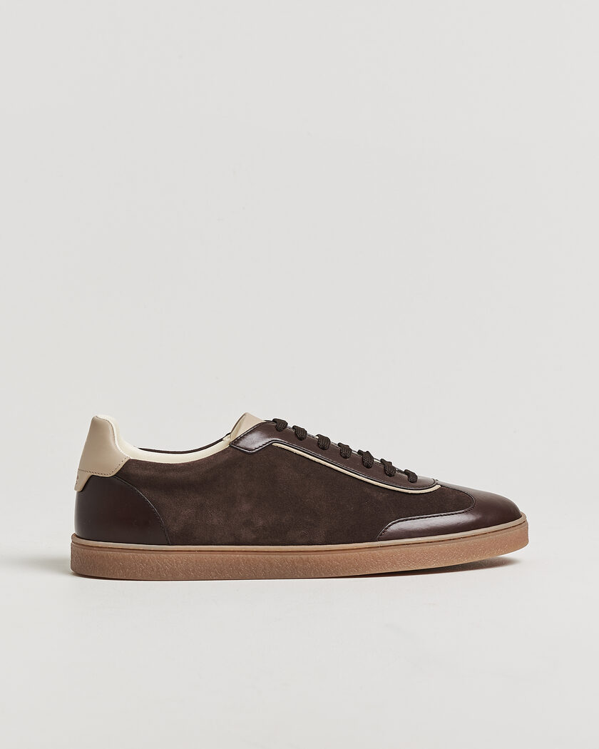 Brunello Cucinelli Classic Sneakers Dark Brown – Brown