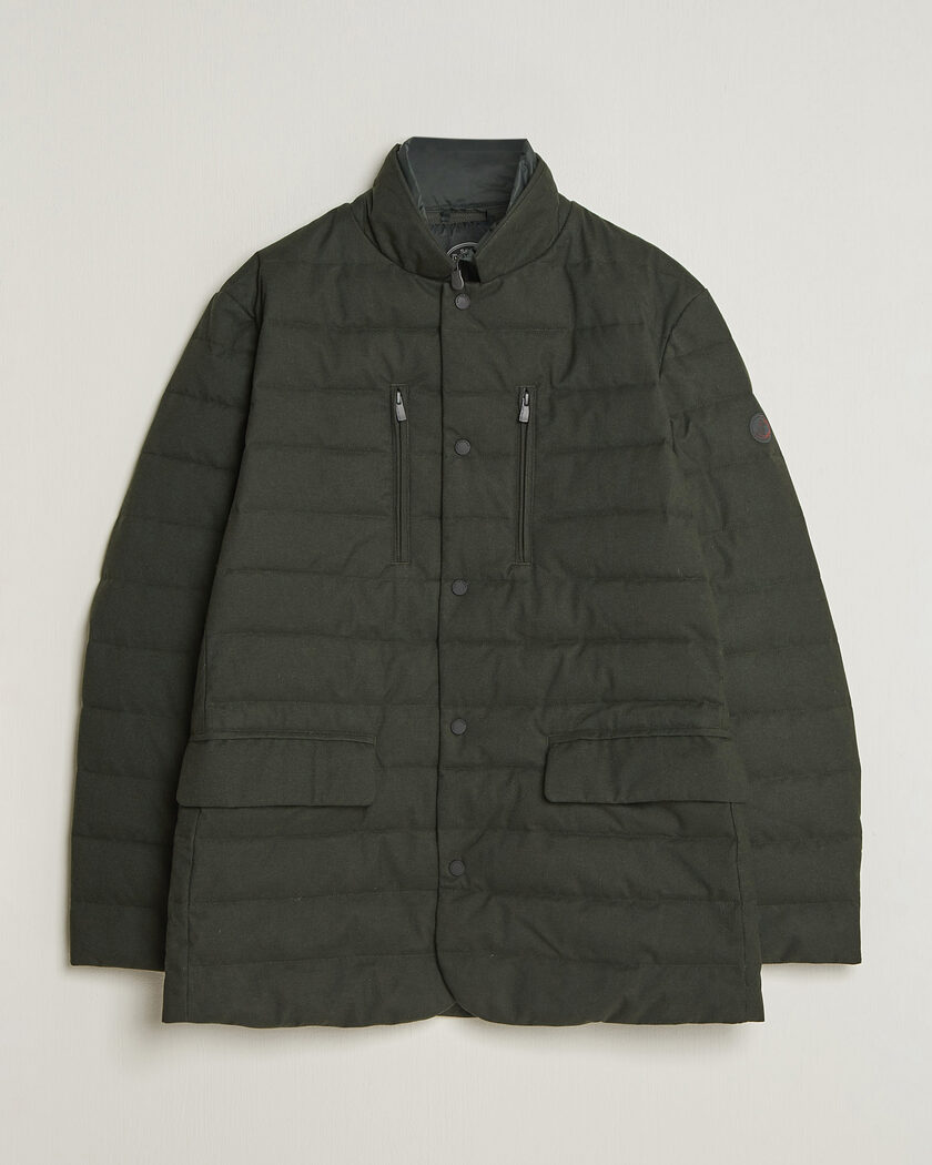 Save The Duck Felipe Padded Flannel Jacket Green Black – Green