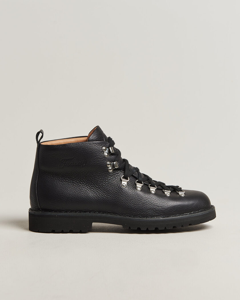 Fracap M120 Grain Leather Boot Black  – Black