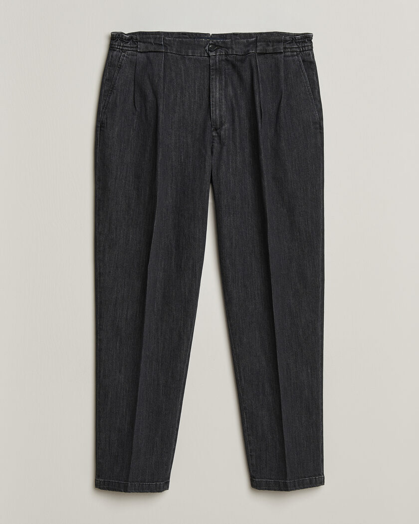 Briglia 1949 Portobello Loose Fit Denim Trousers Grey – Grey