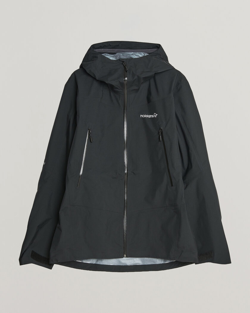 Norrøna Falketind GORE-TEX Jacket Caviar Black – Black