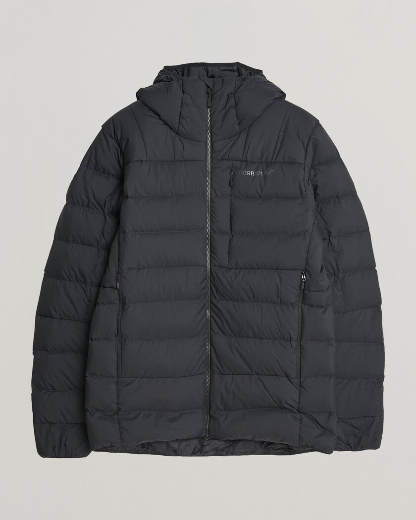 Norrøna Femund Down 700 Zip Hood Caviar Black – Black