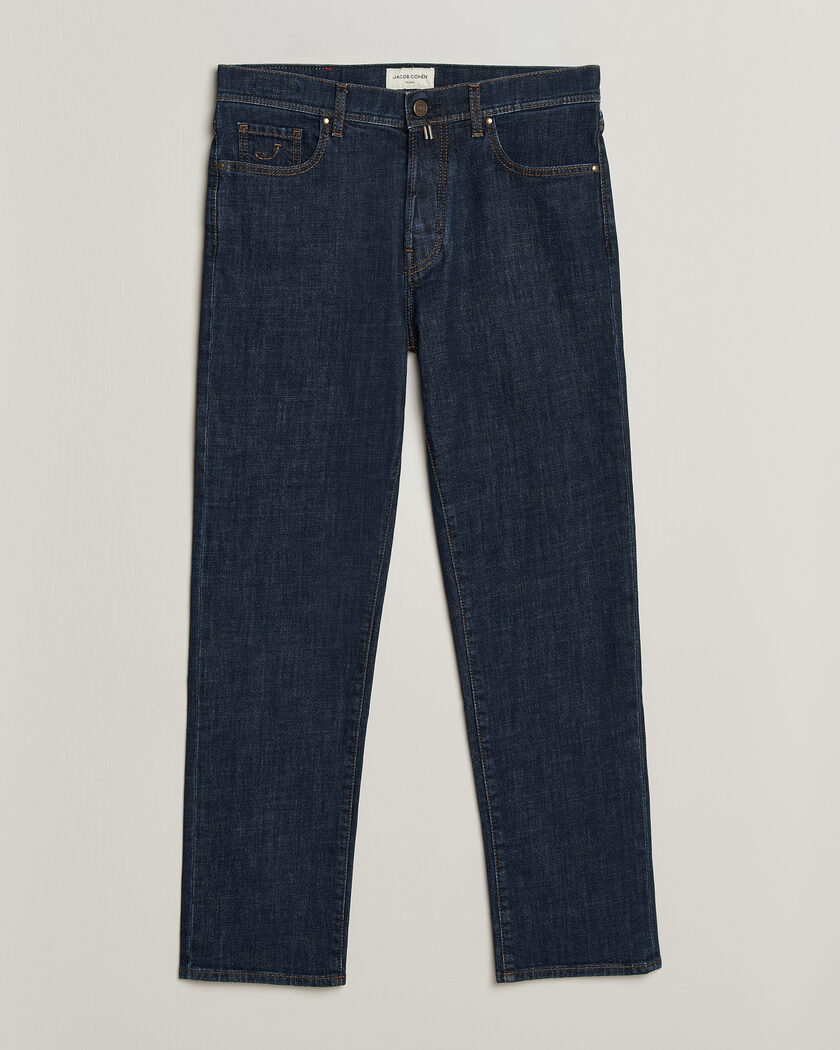 Jacob Cohën Edos Regular Straight Fit Jeans Dark Blue – Blue