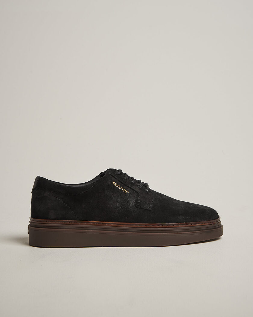 Gant Kinzoon Suede Derby Sneaker Black – Black